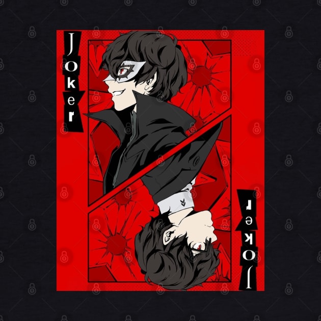 Joker Card by GraphicTeeShop